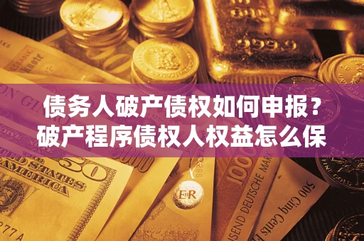 武汉债务人破产债权如何申报？破产程序债权人权益怎么保障？