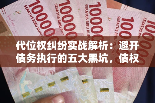 武汉代位权纠纷实战解析：避开债务执行的五大黑坑，债权人必看指南