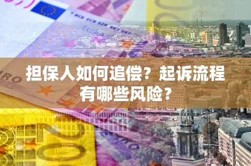 武汉担保人如何追偿？起诉流程有哪些风险？