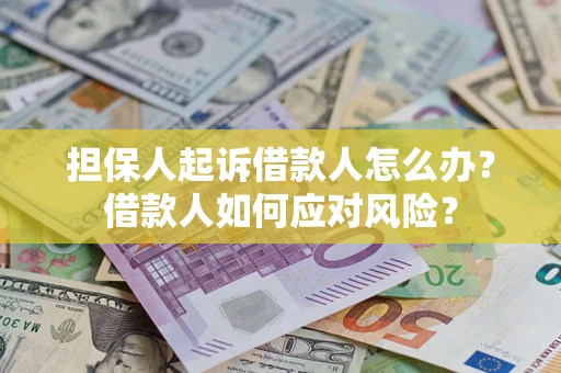 武汉担保人起诉借款人怎么办？借款人如何应对风险？